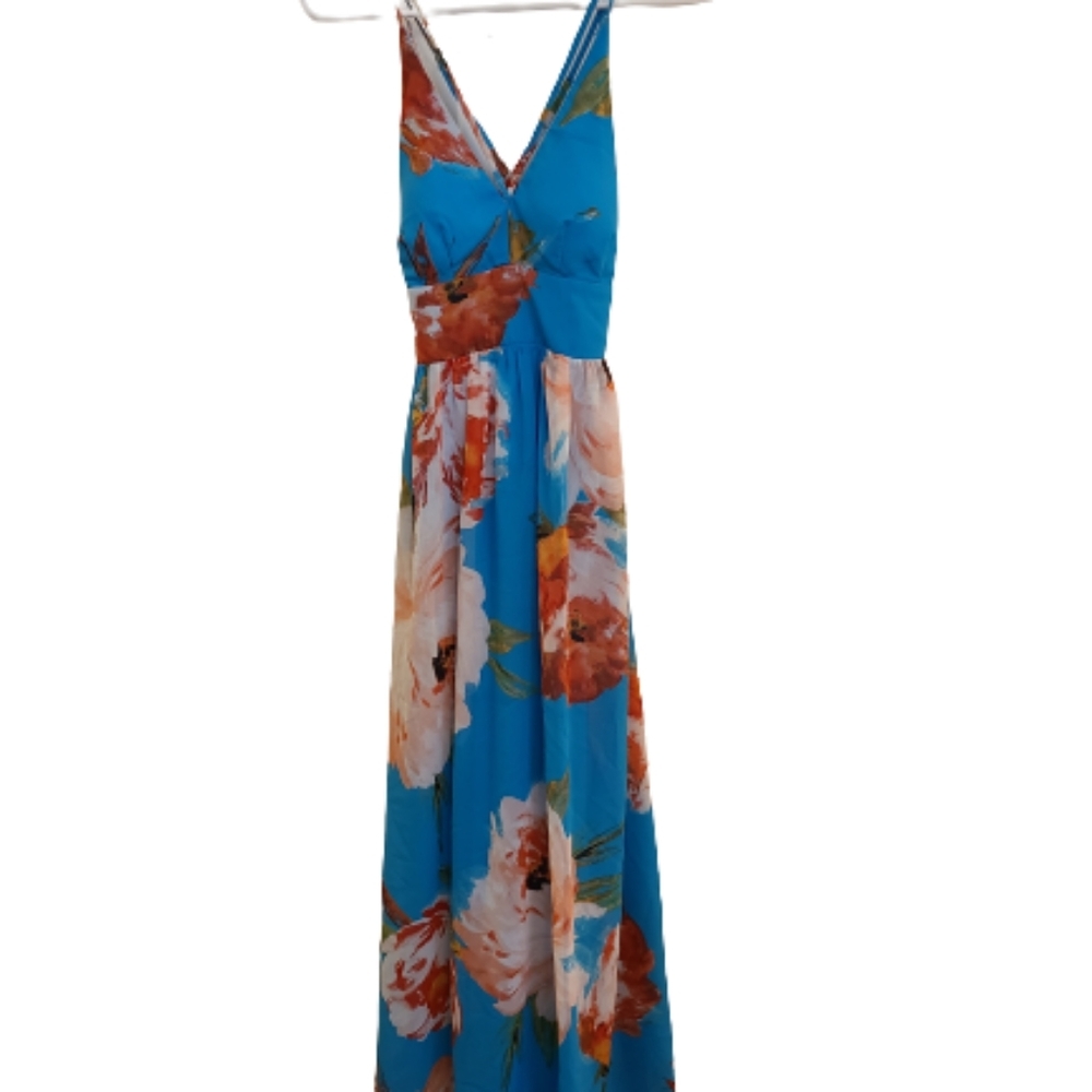 Bisou Bisou Michele Bohbot Womens Maxi Dress